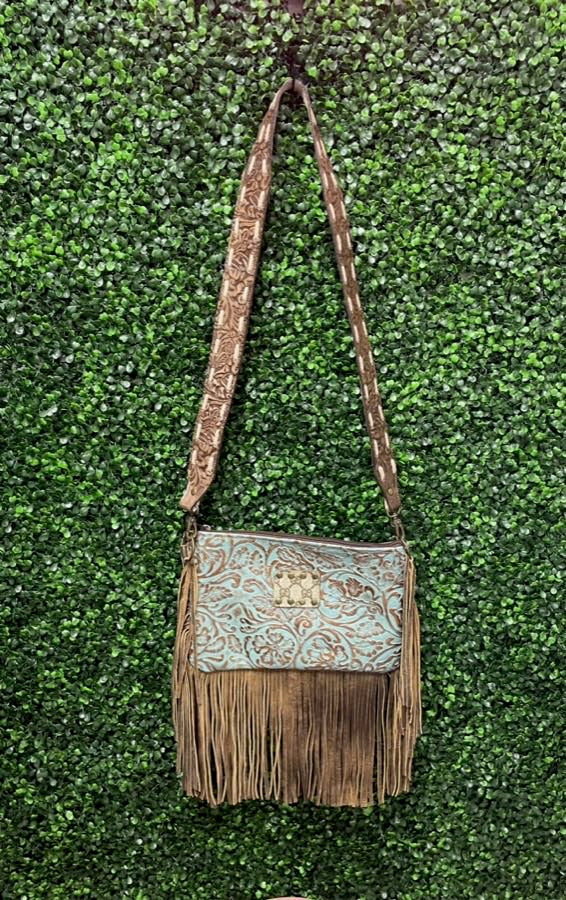 Upcycled LUXE Maxine Fringe Purse