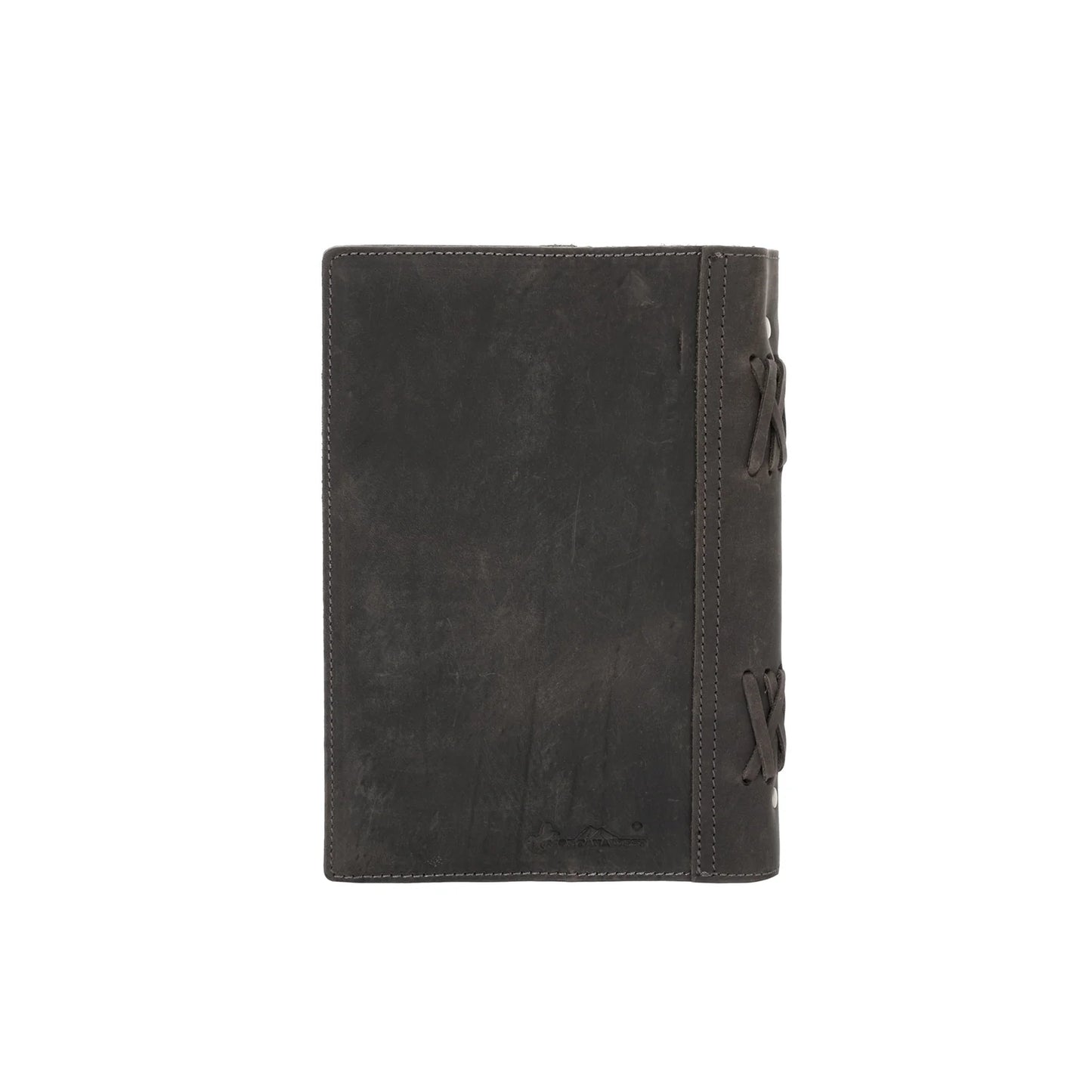 Montana West Western Vintage Genuine Leather Journal - Grey