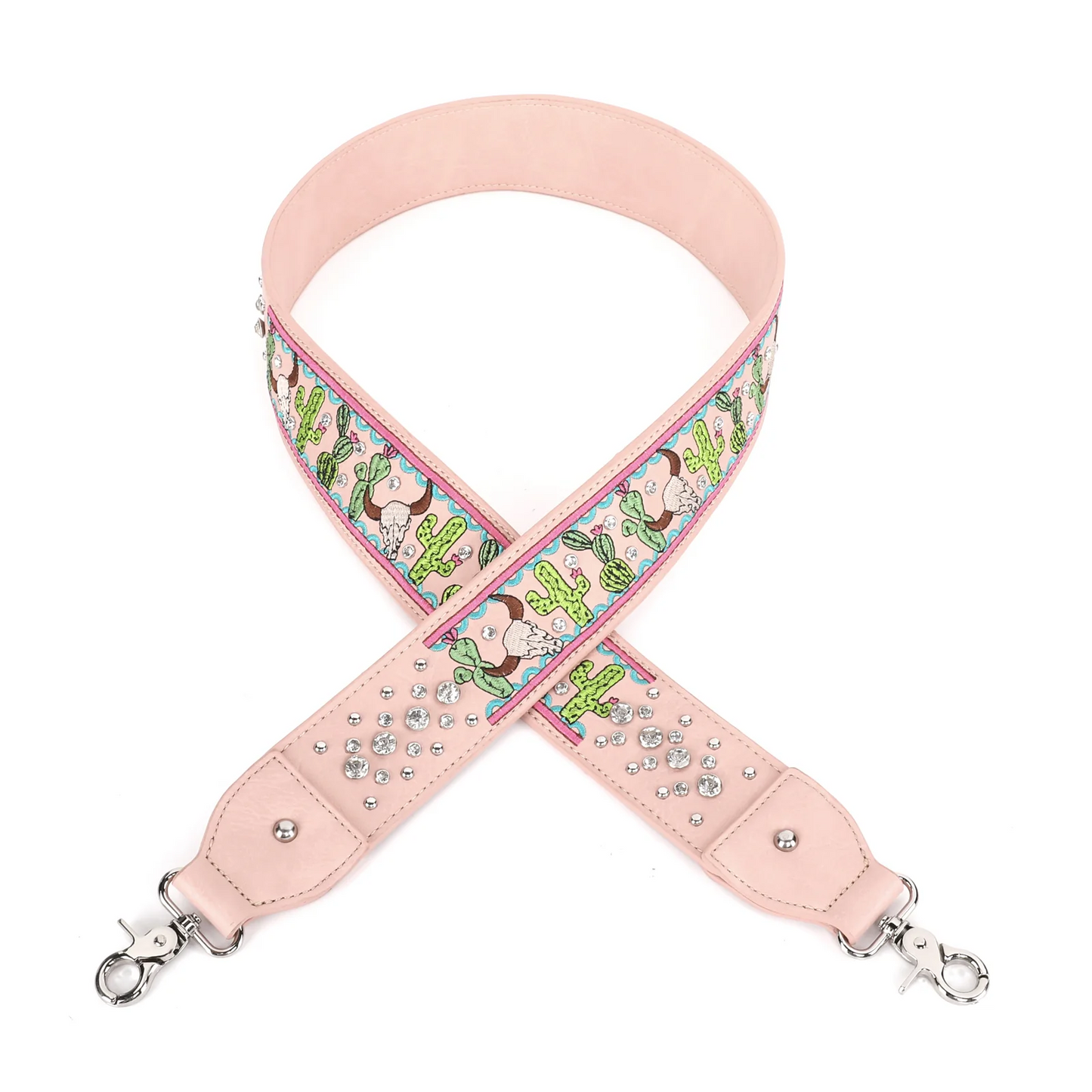 Montana West Guitar/Purse Strap - Pink