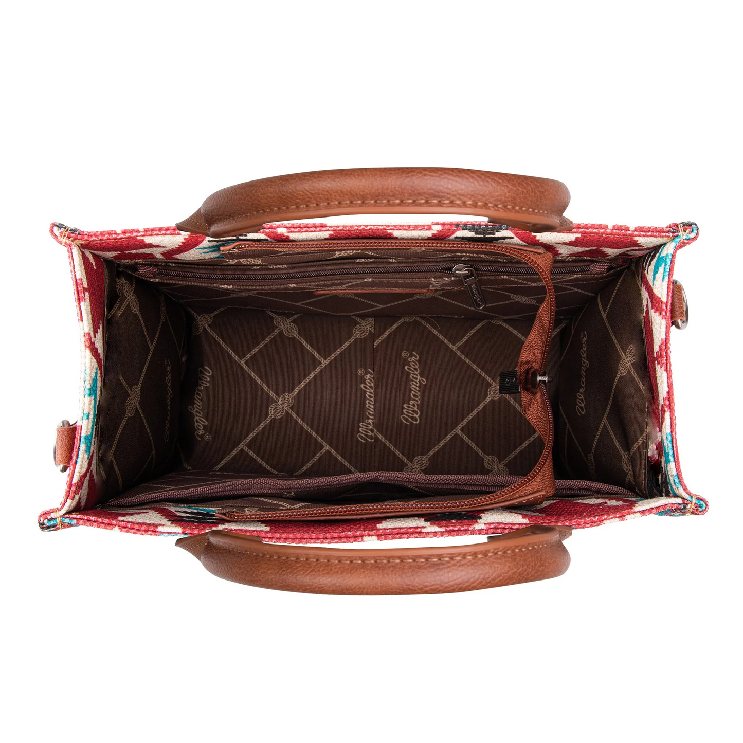Wrangler Southwestern Crossbody - Burgundy