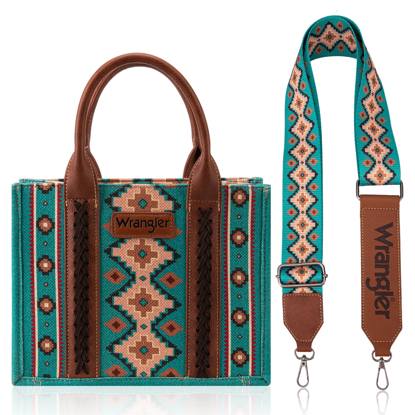 Wrangler Southwestern Crossbody - Turquoise