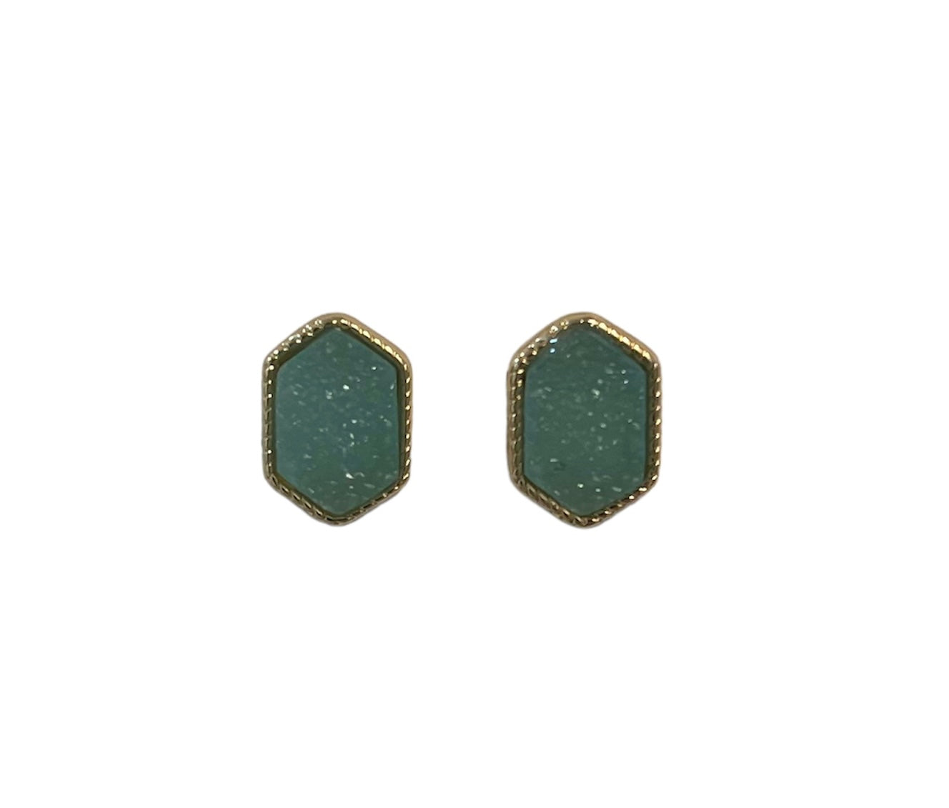 Stud Druzy Earrings