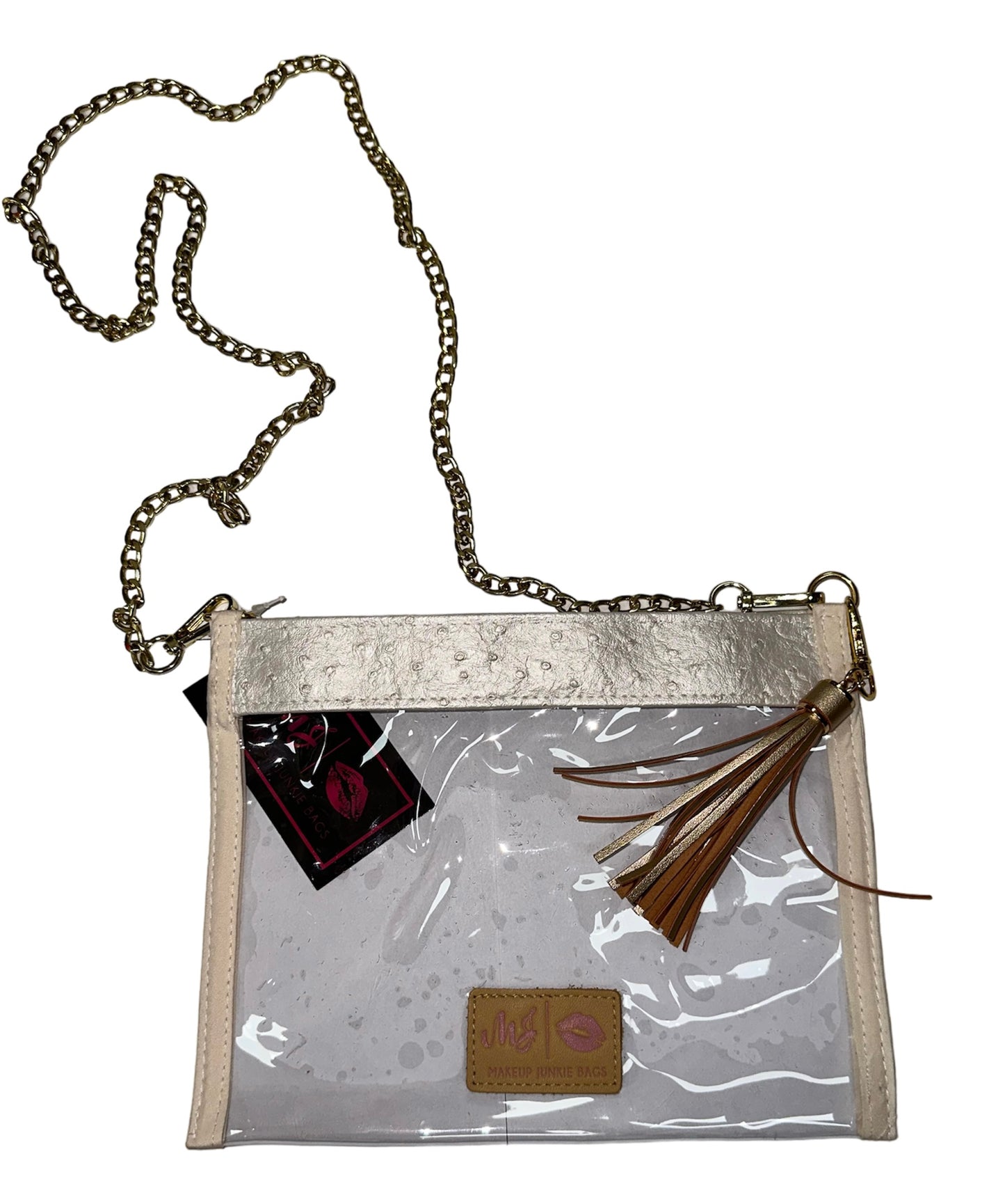 I’m The Clear Shade of Pearl Crossbody