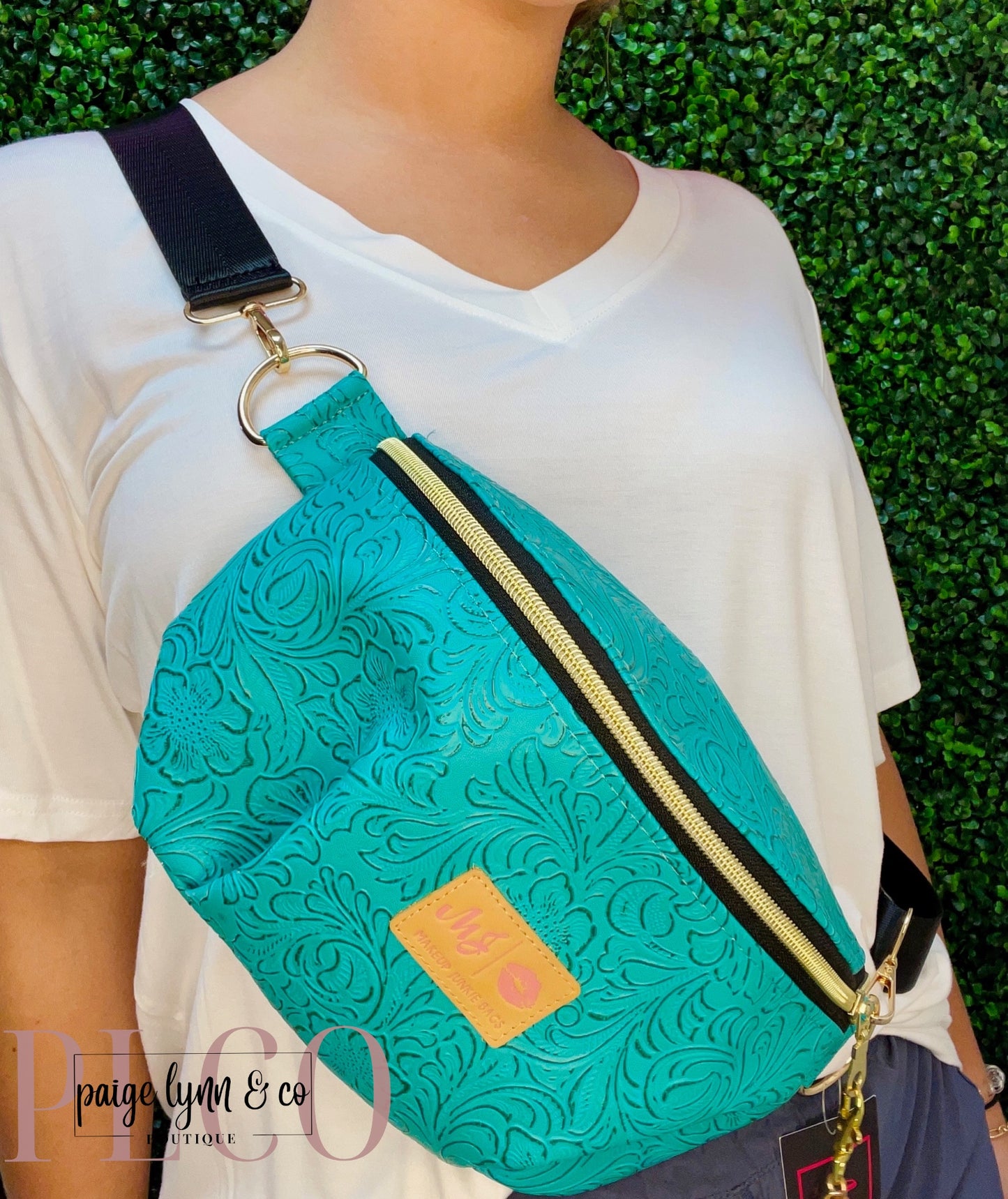 Sidekick Bag - Turquoise Gator