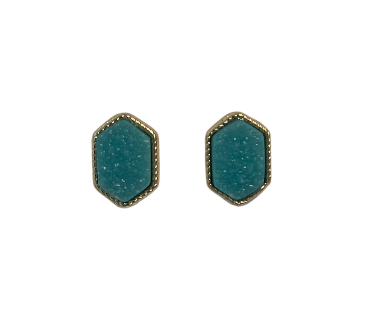 Stud Druzy Earrings