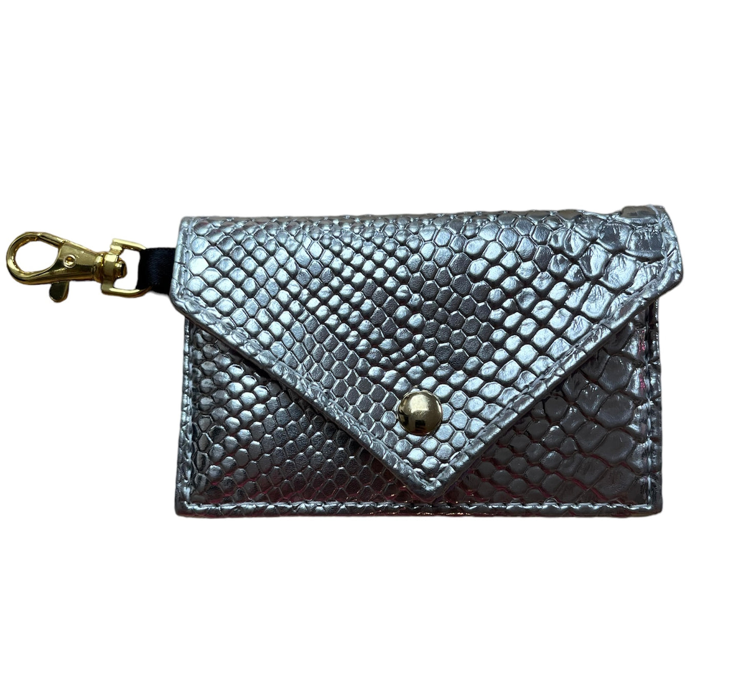Debt Collector Credit Card Wallet - Silver