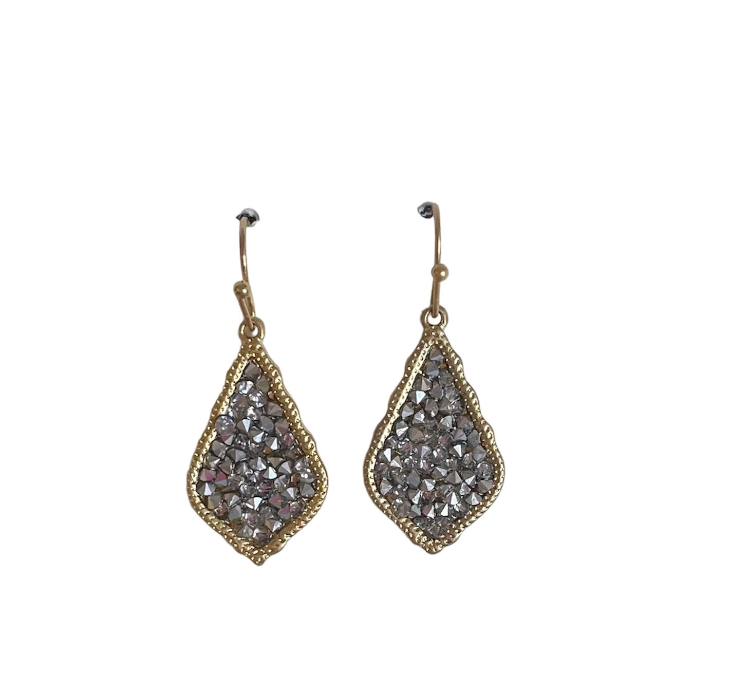Lizzie dangle earring- silver