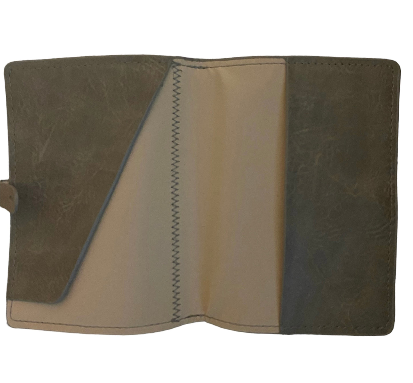 Passport Holder - Grey Leopard Print