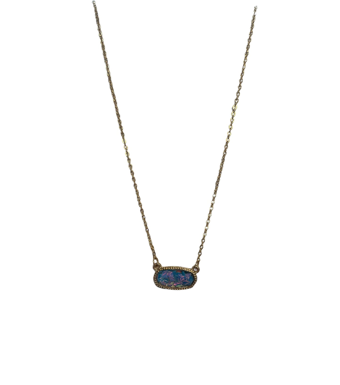 Blue Pendant Necklace