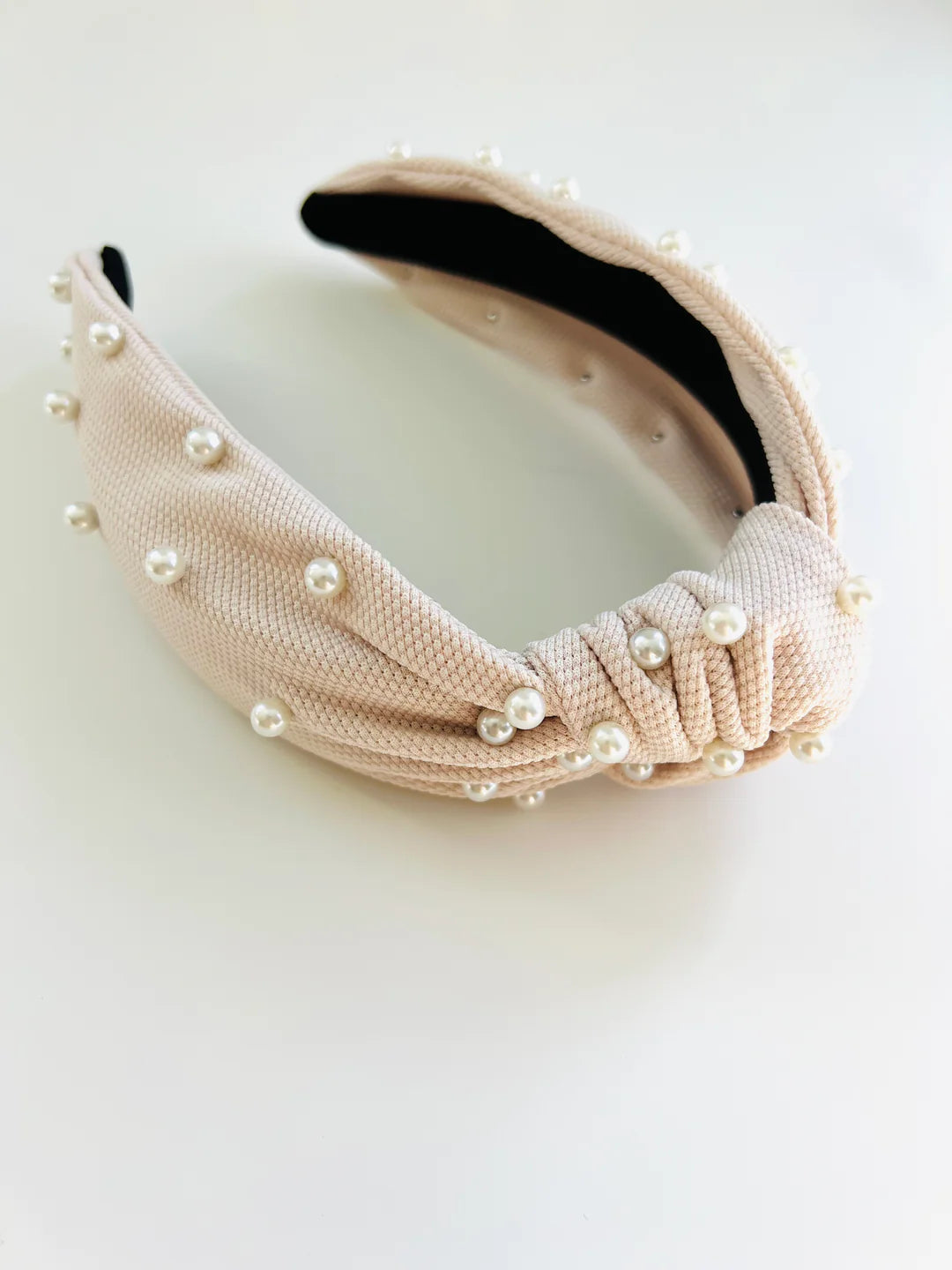 Knotted Pearl Headband