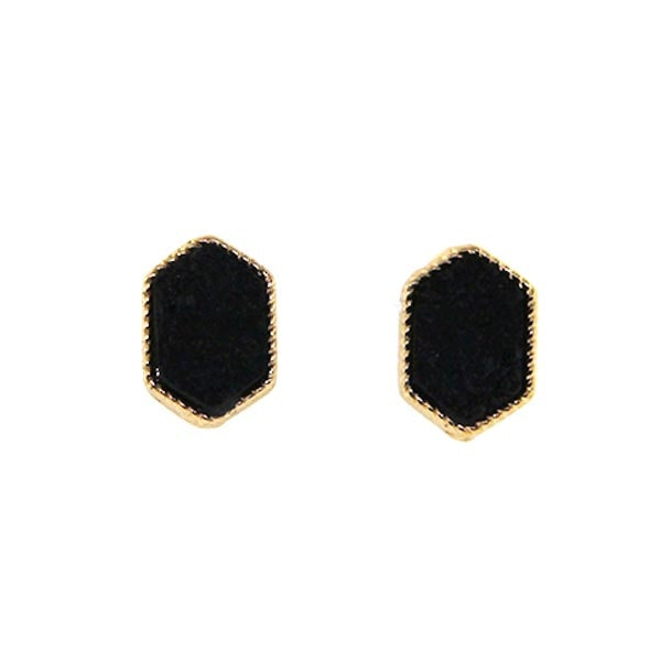 Stud Druzy Earrings