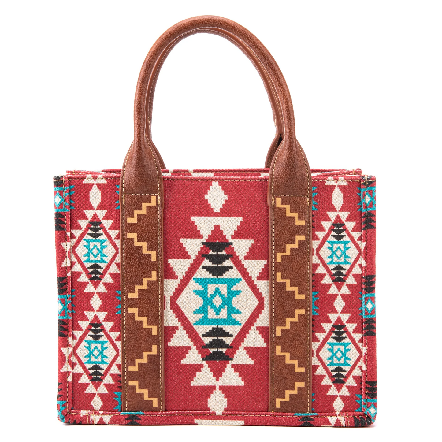 Wrangler Southwestern Crossbody - Burgundy