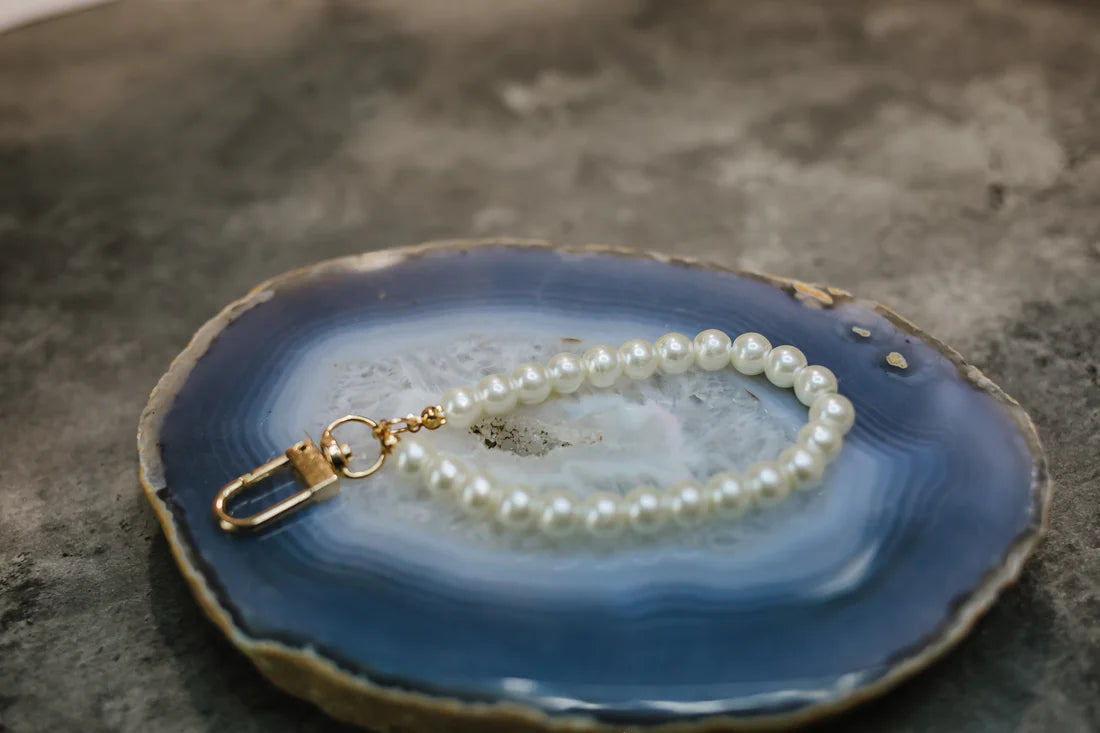 Pearl Keychain