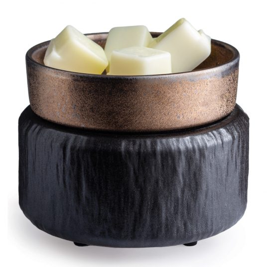 2-in-1 Classic Fragrance Warmer-Primitive Black