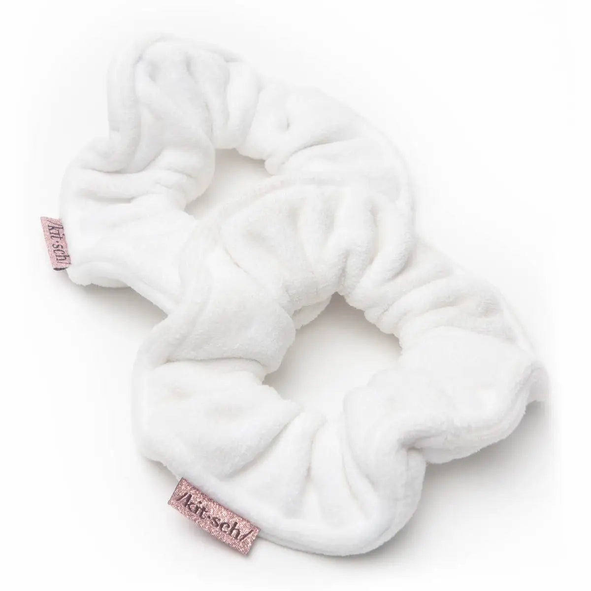 Towel Scrunchie - 2 Pack White