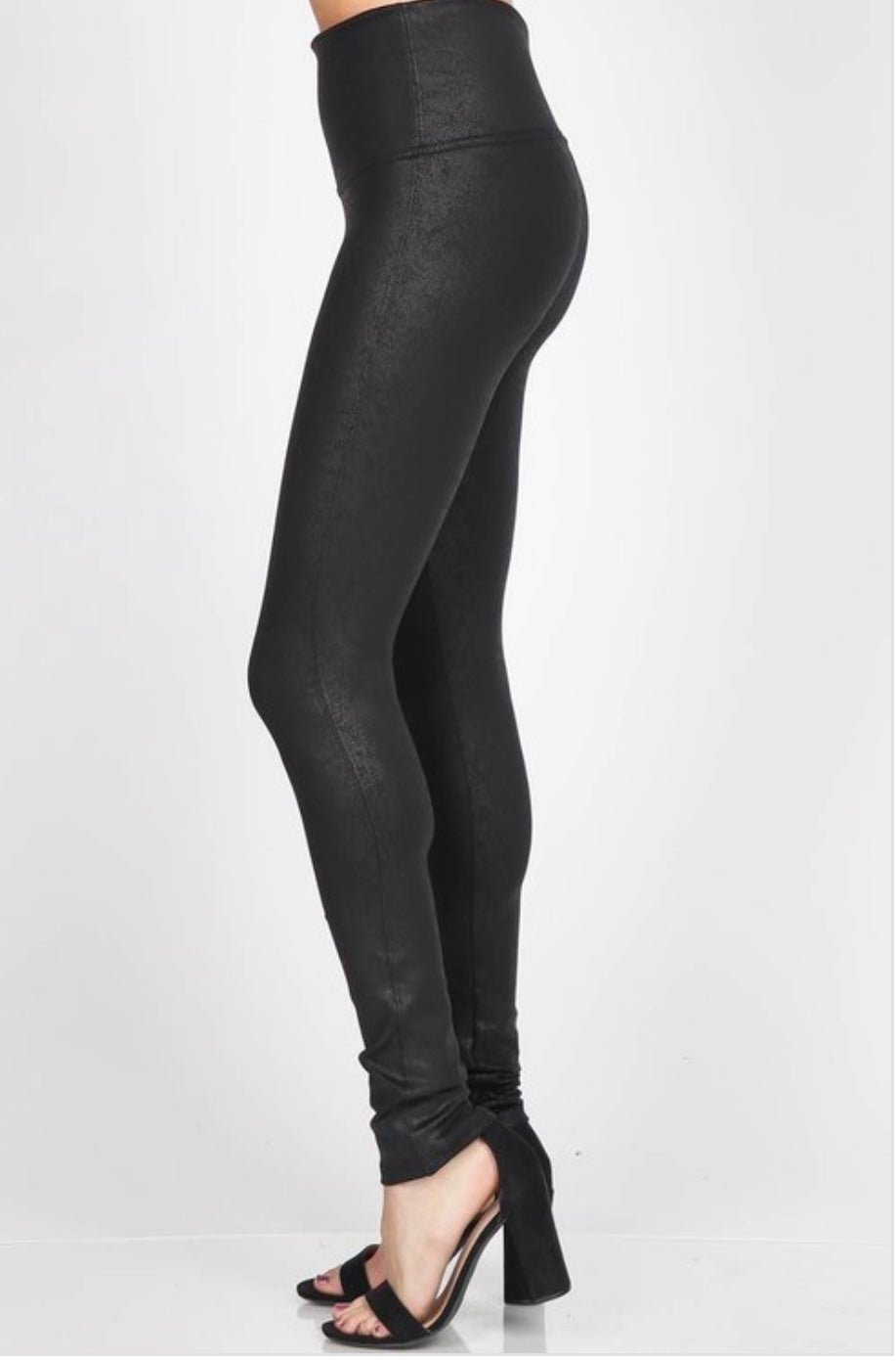 Leatherette Leggings