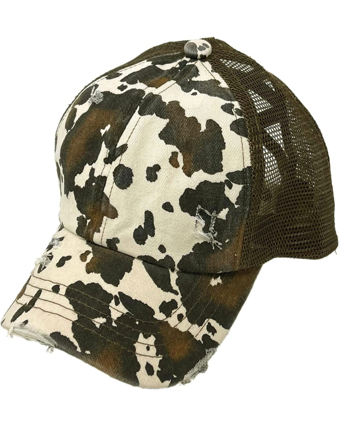 Adult CC Criss Cross Ponytail Hat