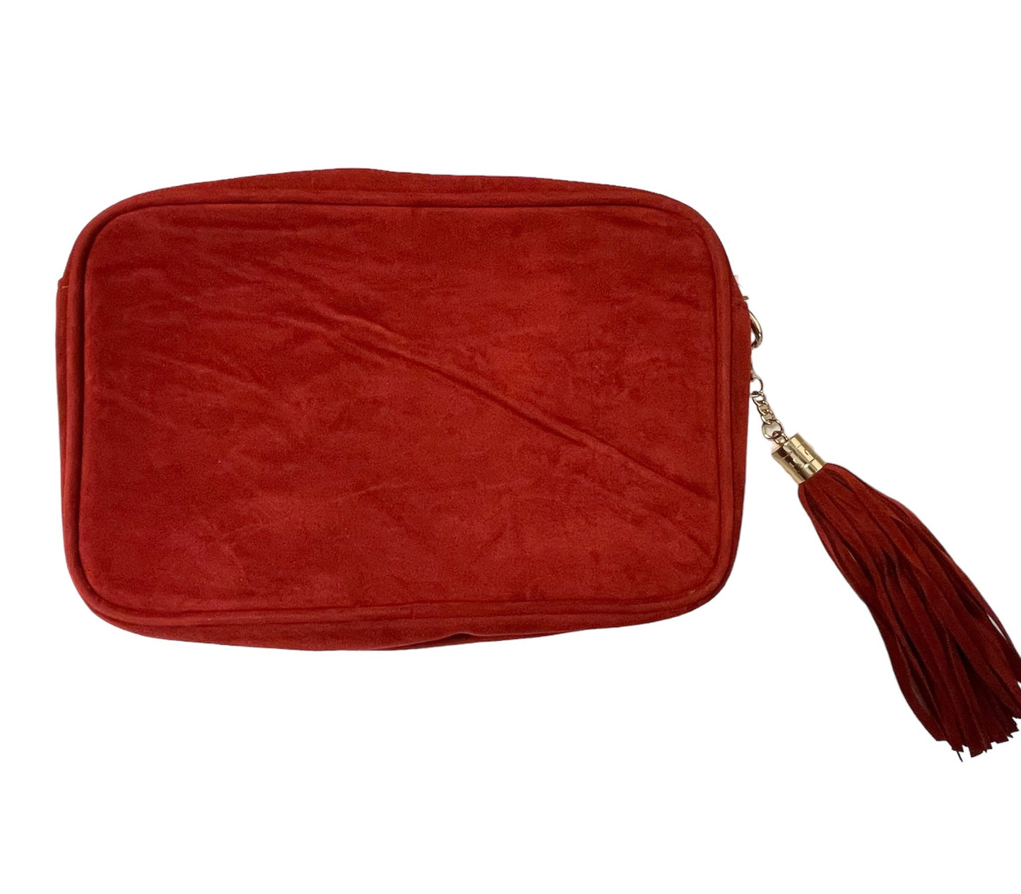 Felt Suede Crossbody