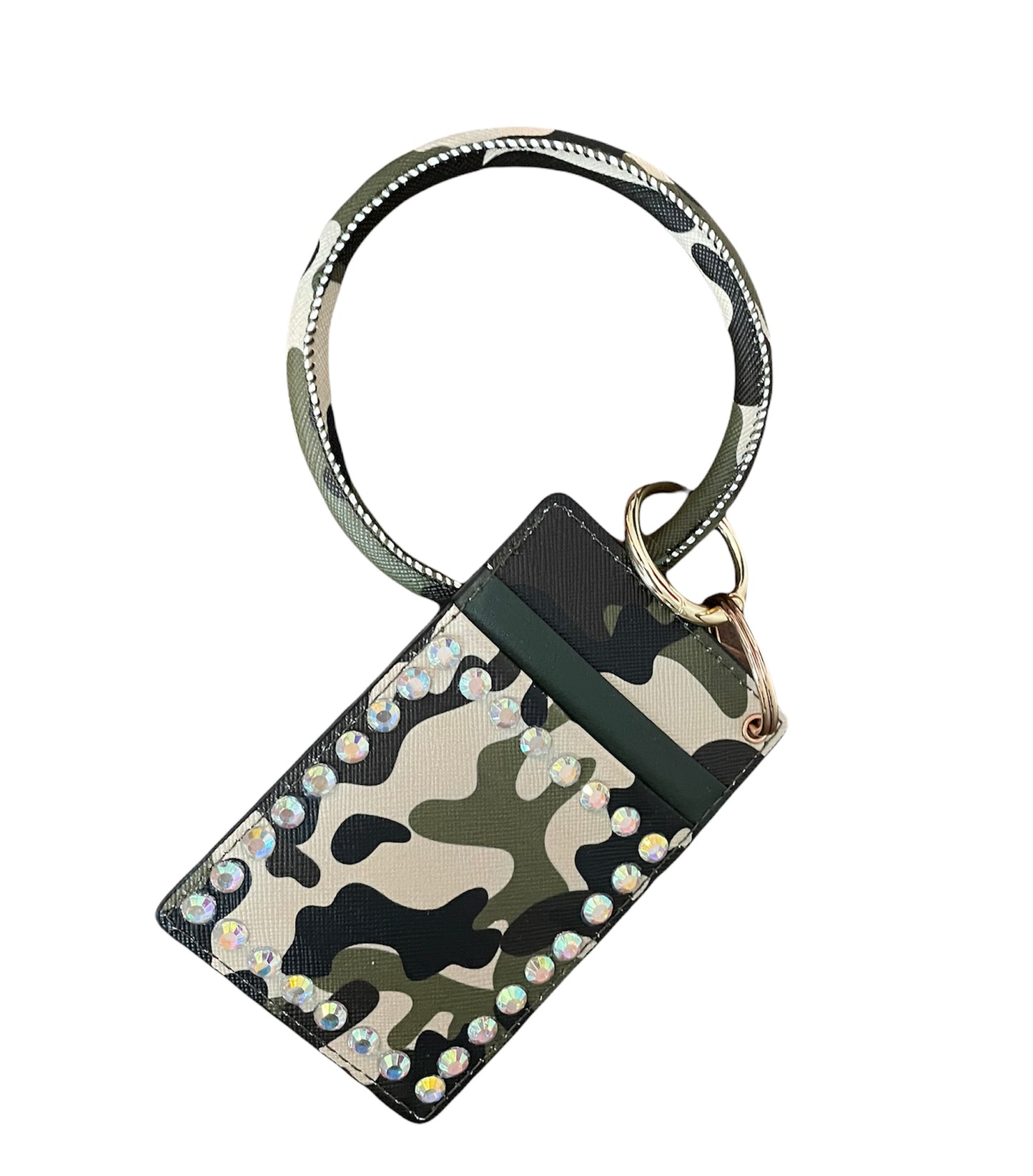 Bangle Wristlet Wallet Keychain