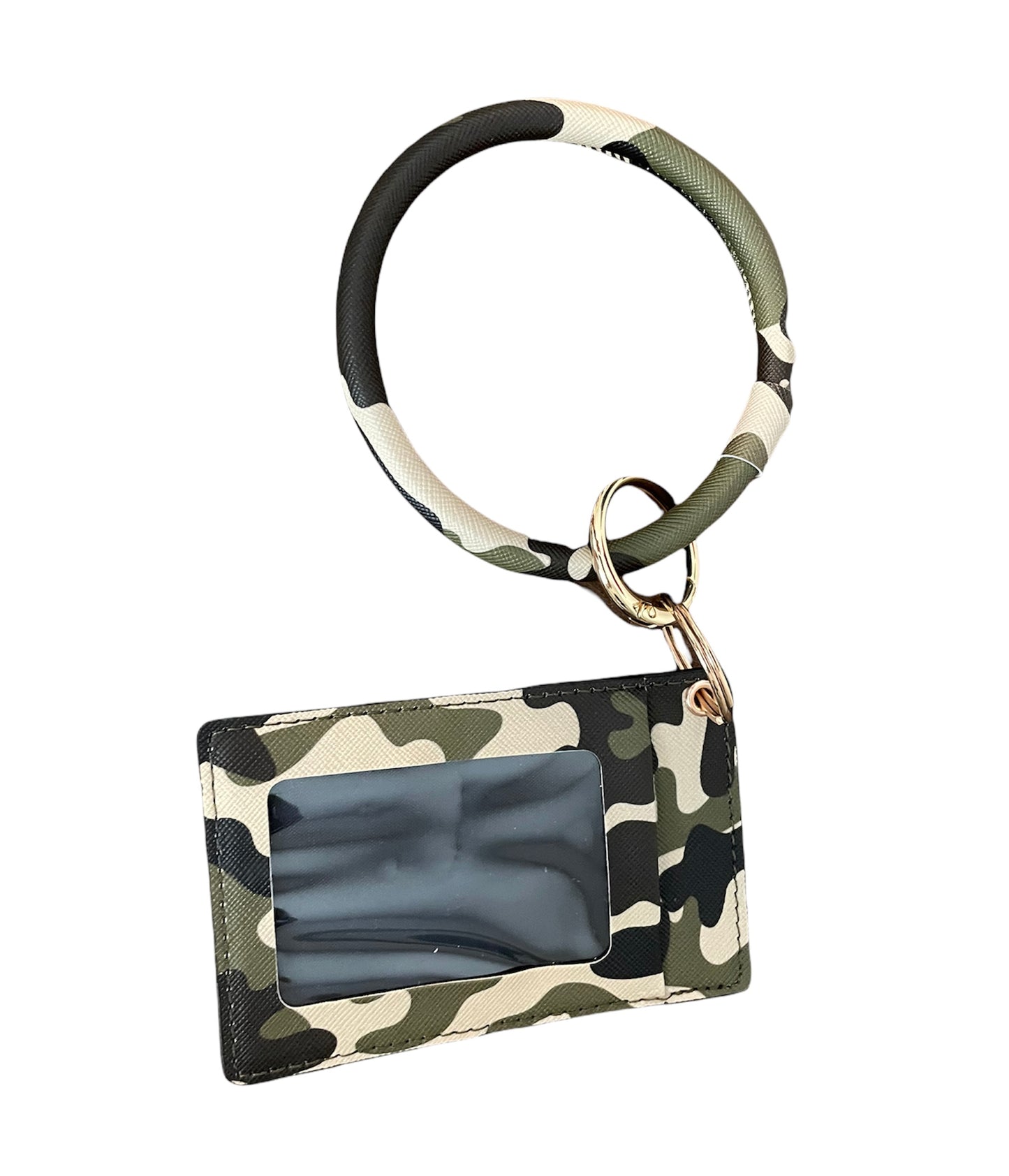 Bangle Wristlet Wallet Keychain