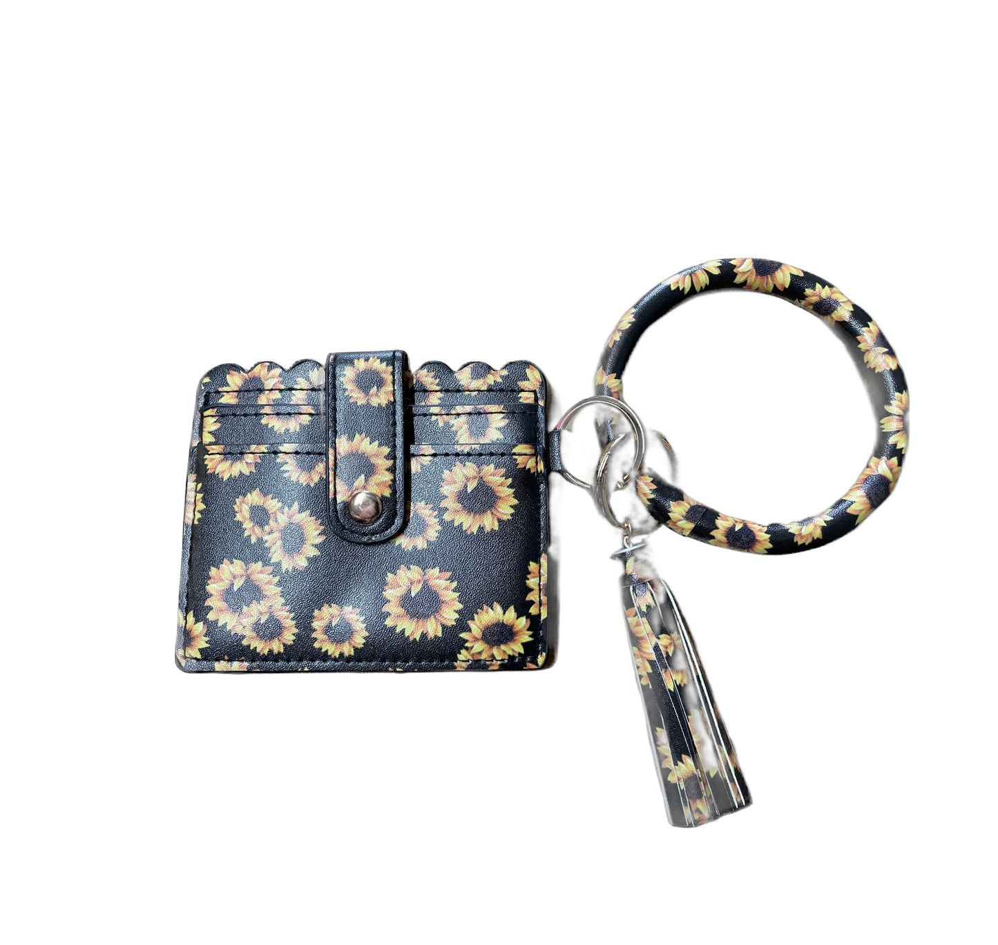Bangle Wristlet Wallet Keychain