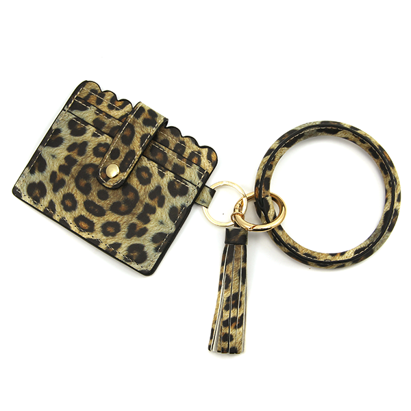 Bangle Wristlet Wallet Keychain