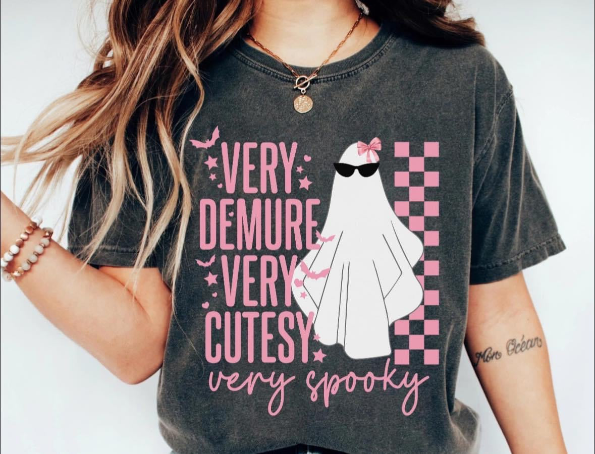 Very Demure Ghost | Graphic Tee