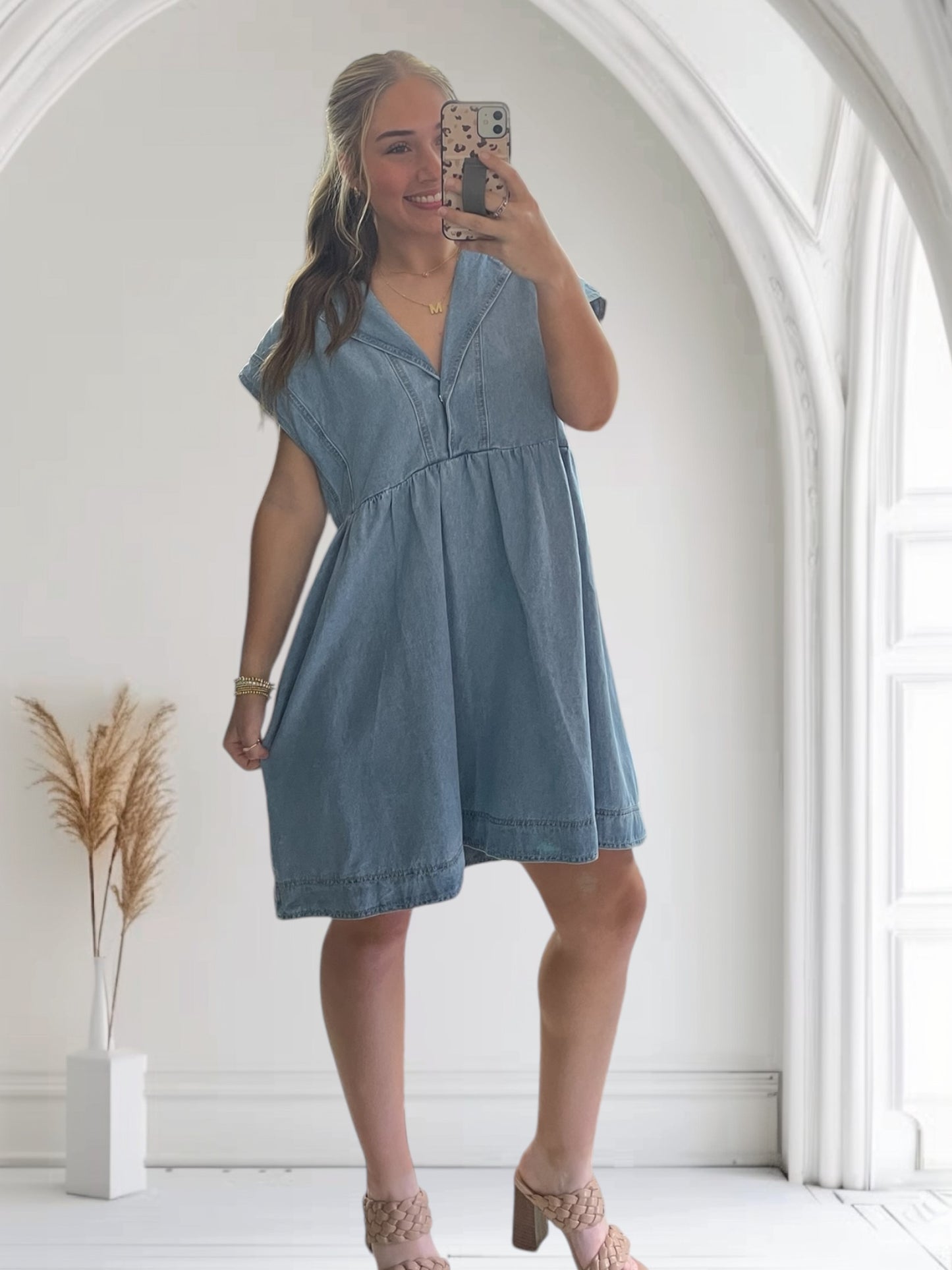 The Sunshine Denim Dress