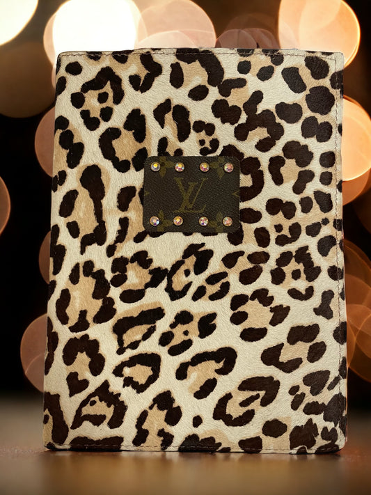 Upcycled Rowdy Ranch Journal - Leopard