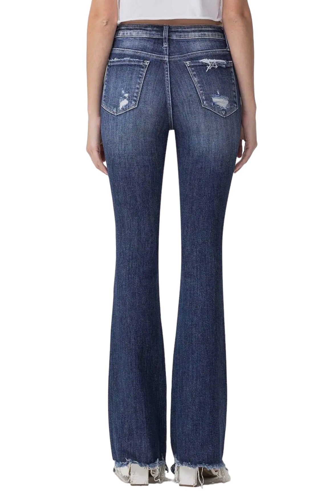 Dazzle Vervet High Rise Flare Jeans