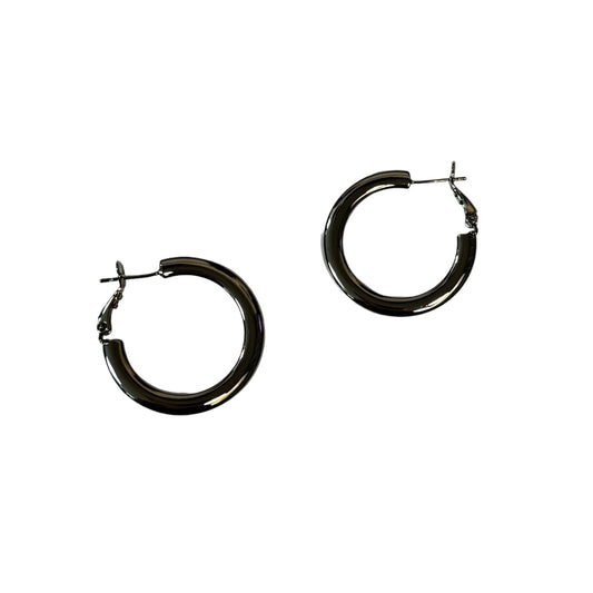 Silver Hoop Earrings