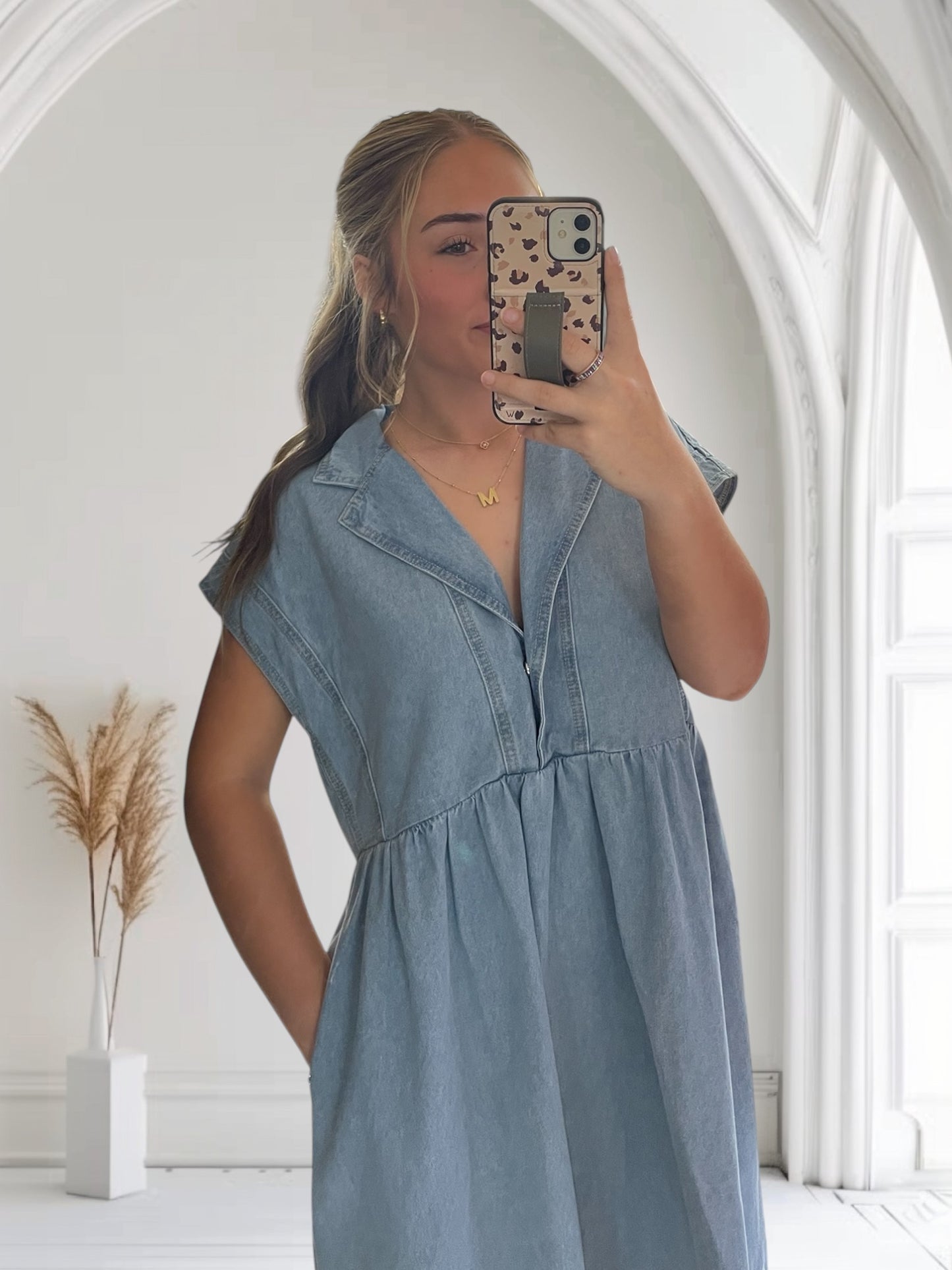 The Sunshine Denim Dress