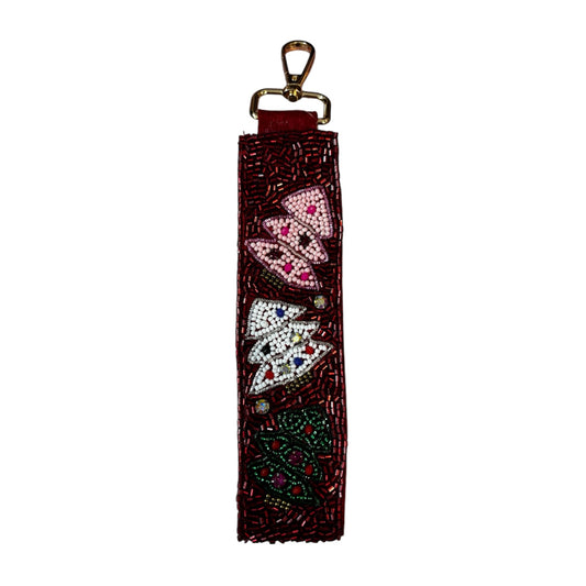 Seed Bead Tree Keychain