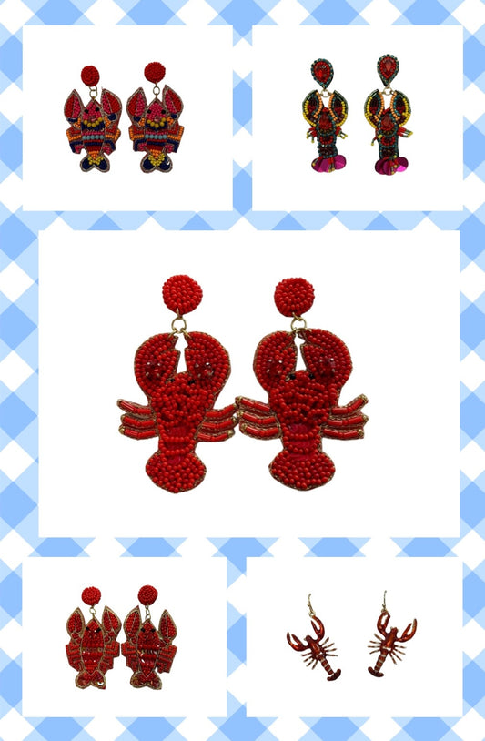 Crawfish Earrings