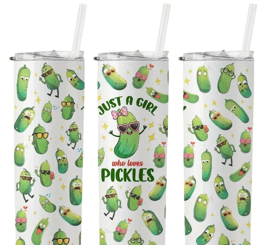 Just A Girl Who Loves Pickles | 30 Oz Tumbler