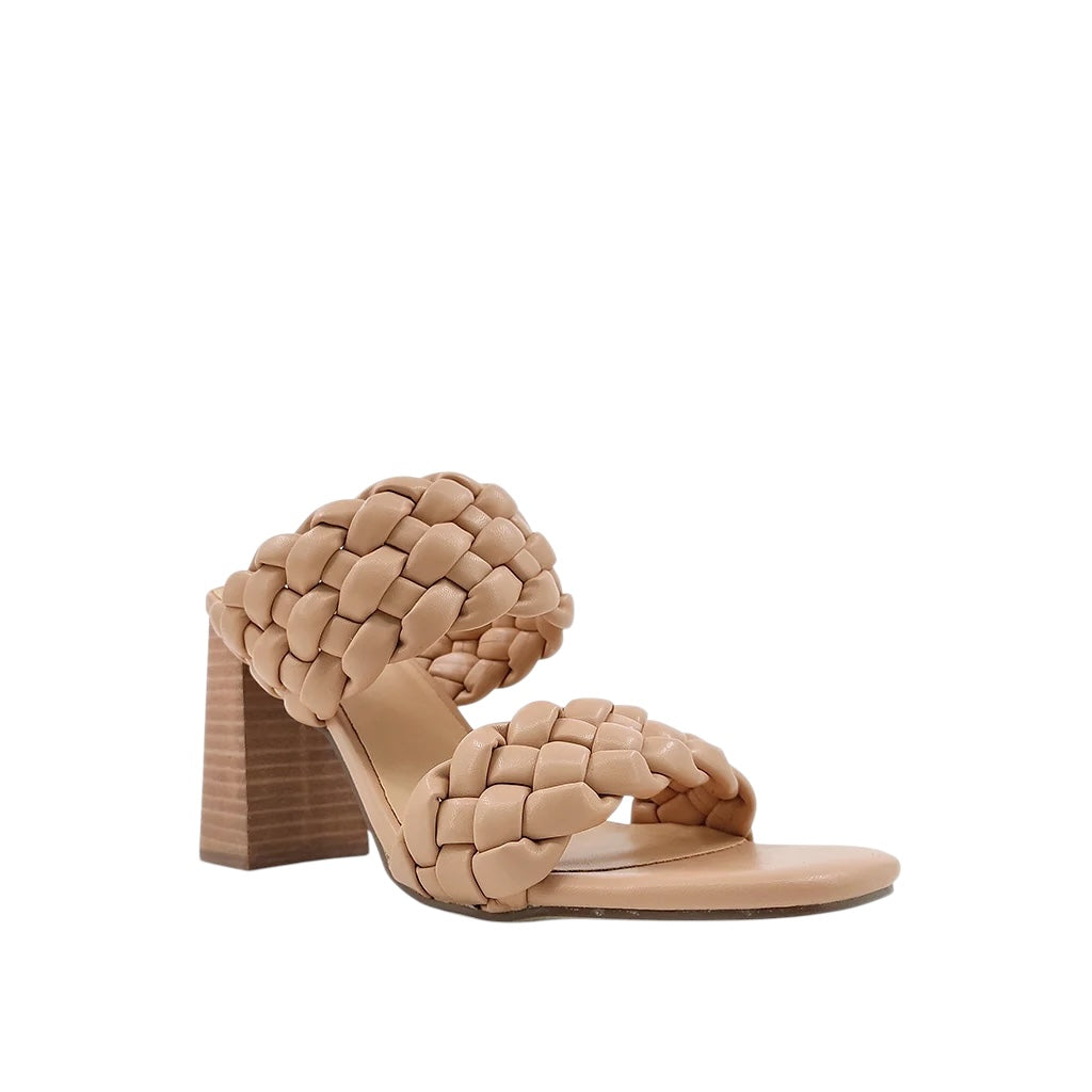 ShuShop | Heaven Braided Block Heals | Taupe