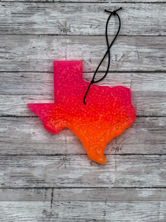 Car Freshie | Neon Texas | Pink Sugar