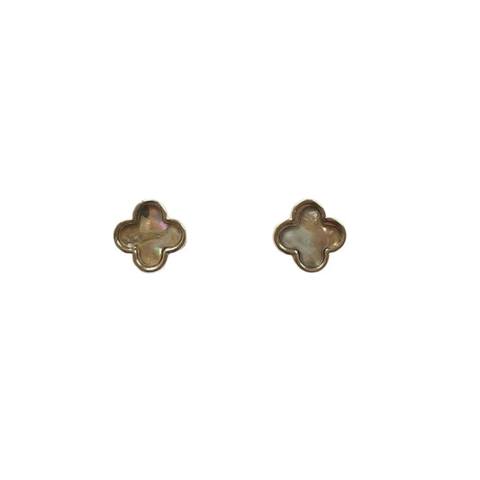 Dainty Clover Stud Earring | Colorful