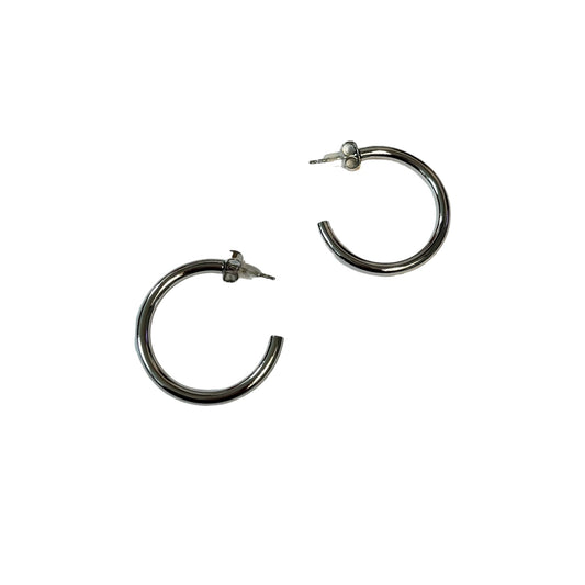 Silver Hoop Earrings