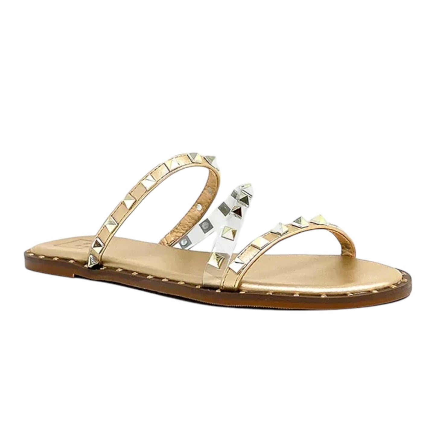 ShuShop | Belara | Gold Sandals