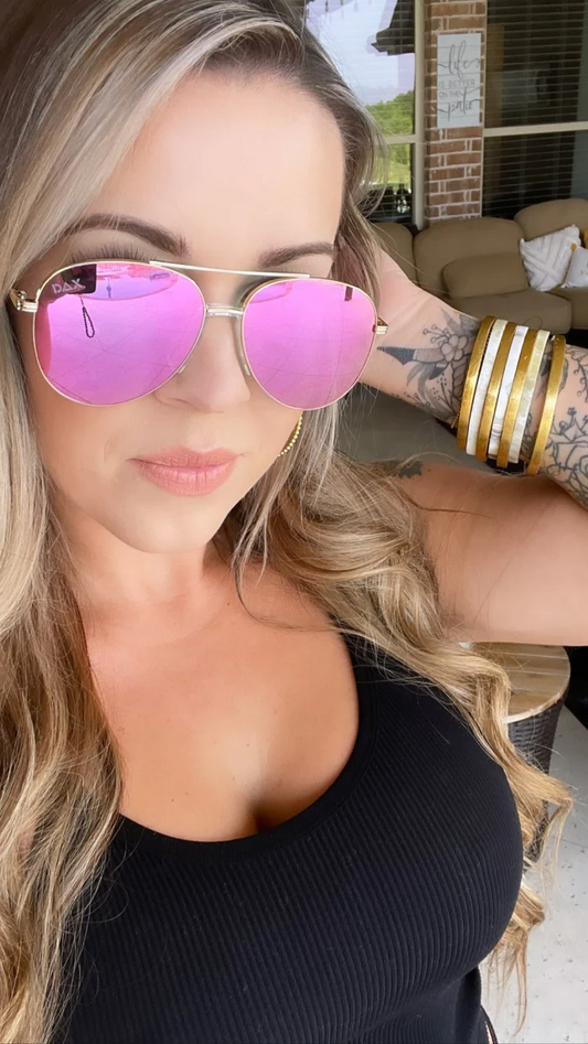 ACE Sunglasses | Hot Pink