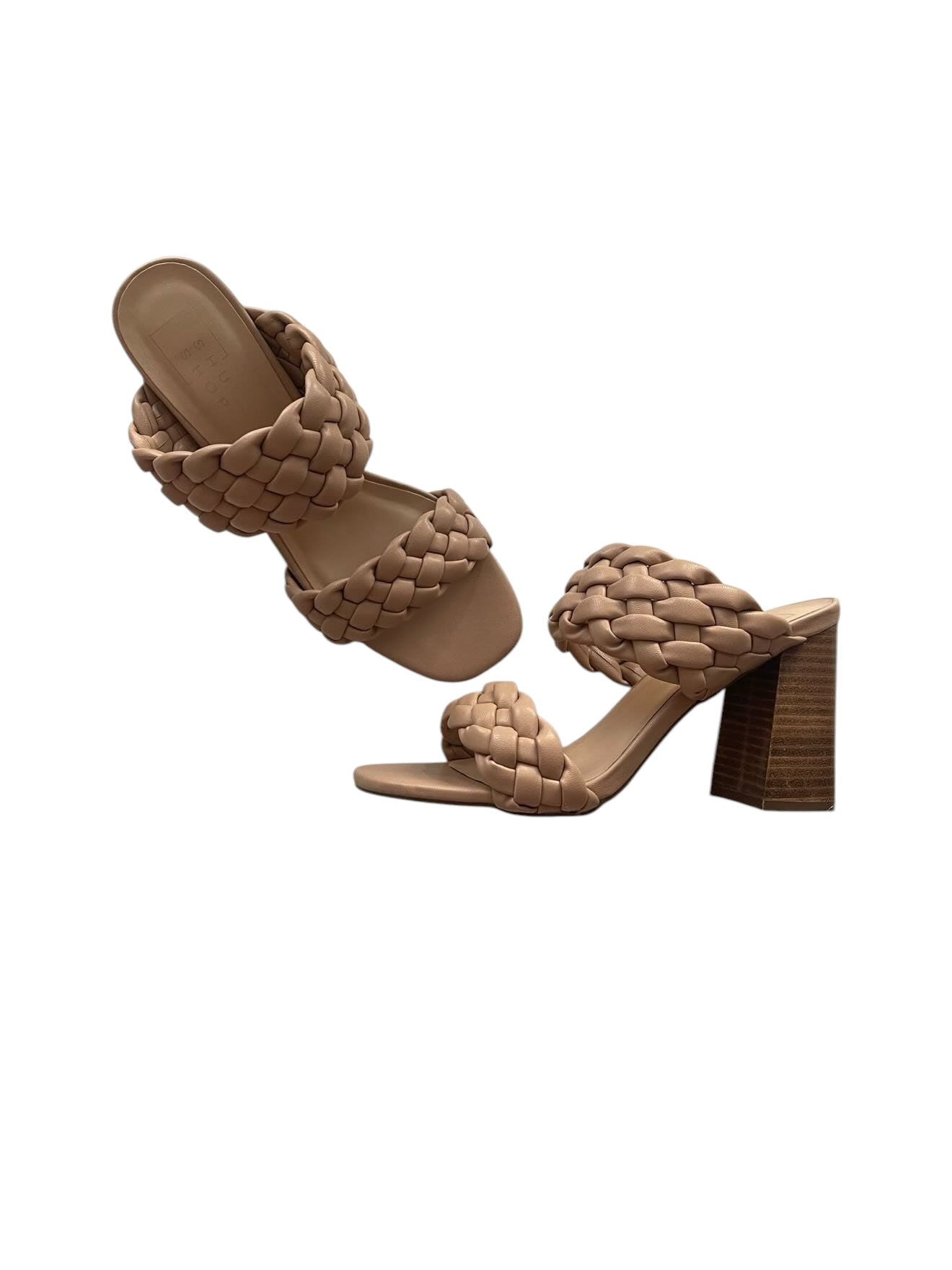 ShuShop | Heaven Braided Block Heals | Taupe