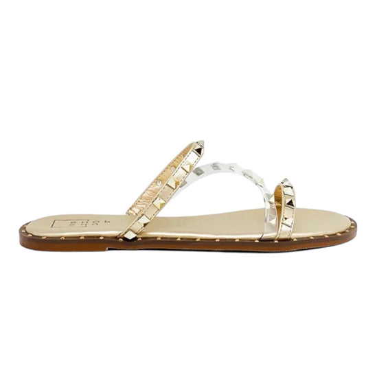 ShuShop | Belara | Gold Sandals