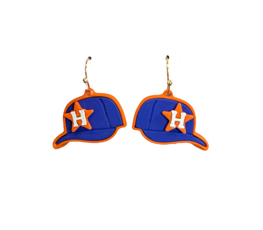 Baseball Hat Earrings