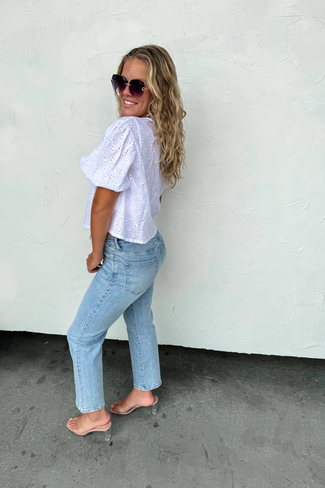 BLAKELEY | Alexie Straight Leg Cropped Jeans