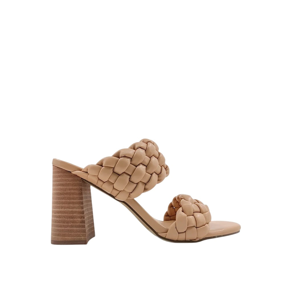 ShuShop | Heaven Braided Block Heals | Taupe