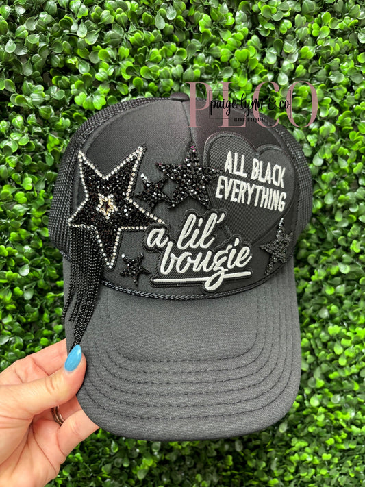 Custom Hat | All Black Everything