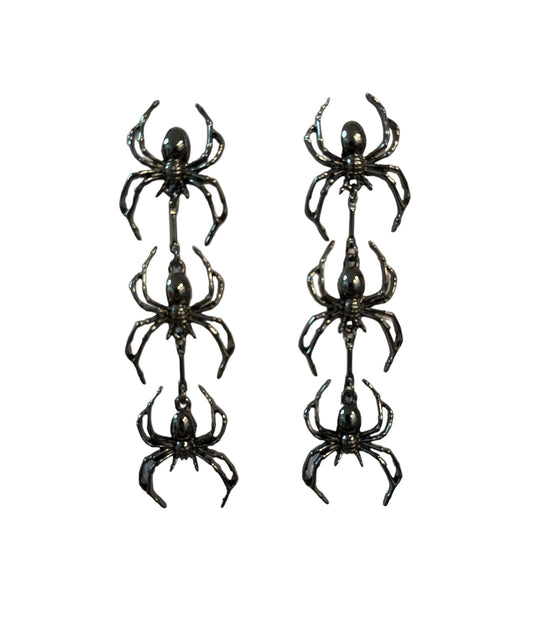 Stacked Spiders-Gunmetal