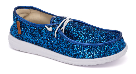 Corky Electric Blue Glitter Kayak Shoe