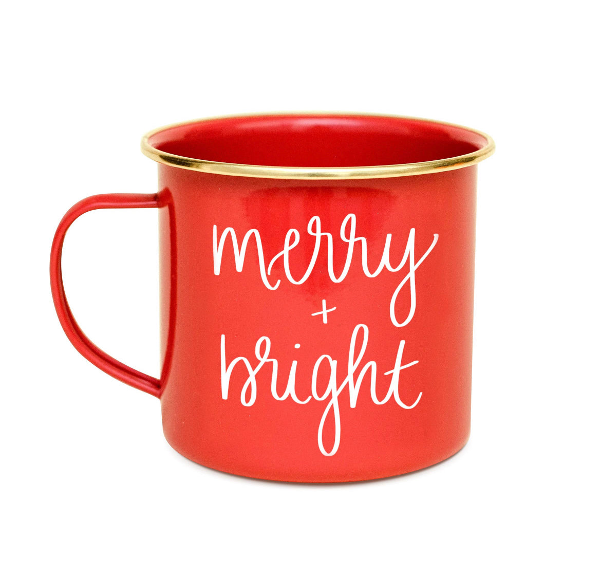 Merry and Bright - Red Campfire Coffee Mug 18 oz.